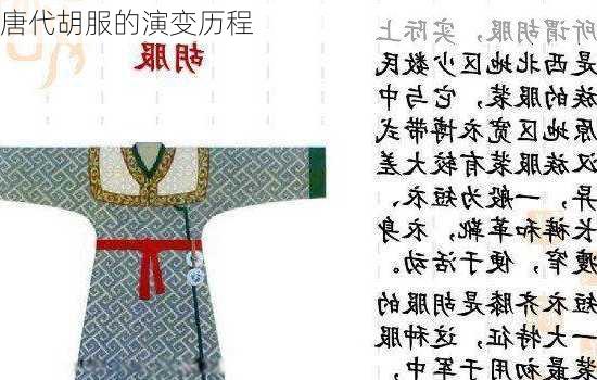 唐代胡服的演变历程