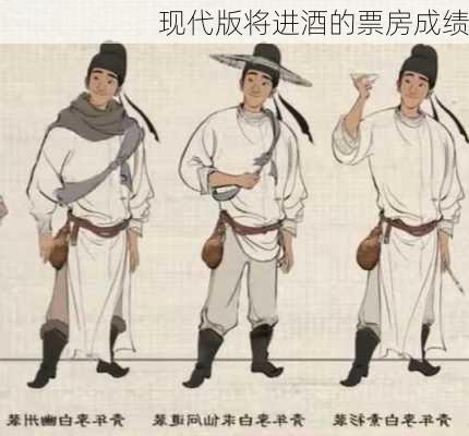 现代版将进酒的票房成绩