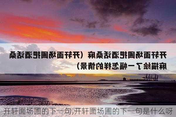 开轩面场圃的下一句,开轩面场圃的下一句是什么呀