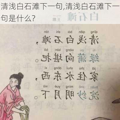 清浅白石滩下一句,清浅白石滩下一句是什么?