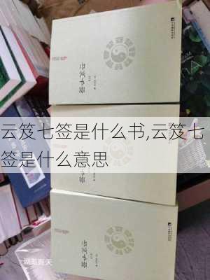 云笈七签是什么书,云笈七签是什么意思