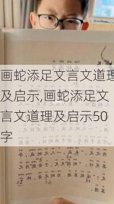 画蛇添足文言文道理及启示,画蛇添足文言文道理及启示50字